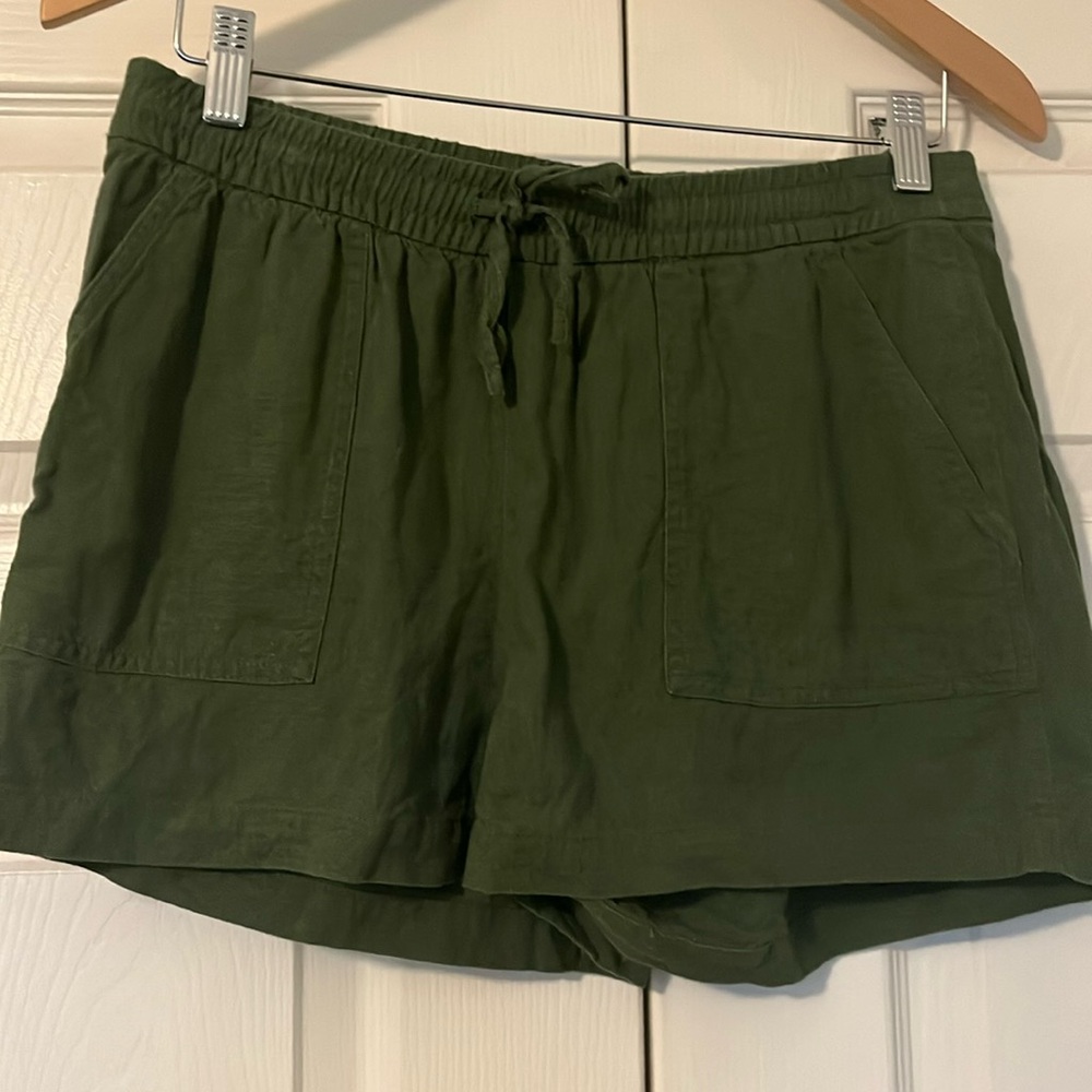 J Crew Linen Shorts